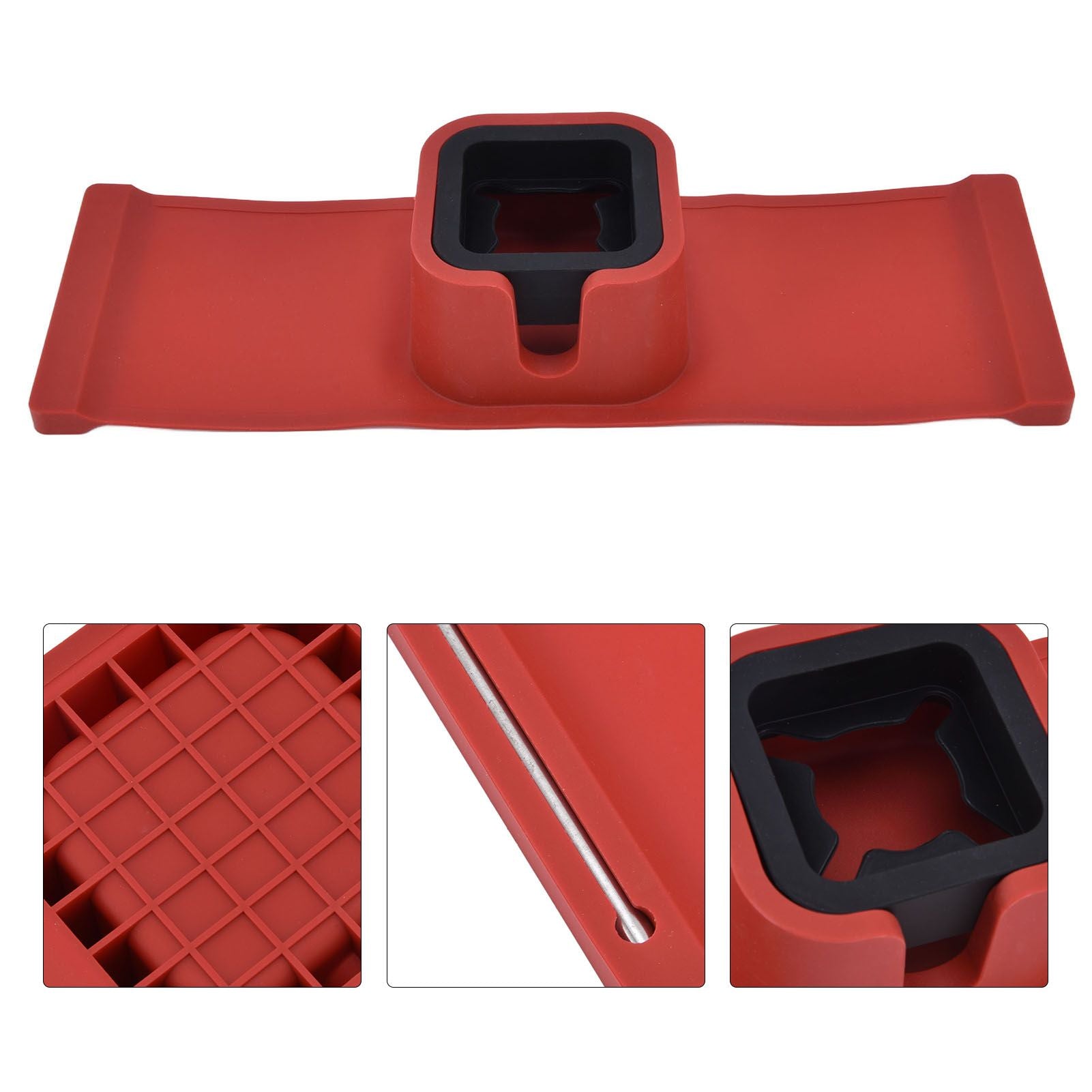 Couch Cup Holder Spill Proof Ergonomic Sofa Drink Holder Tray with Adjustable Stand and Adhesive Base V1294-YM0523-3118220048411