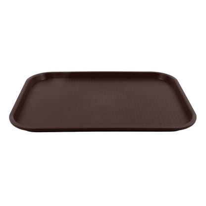 2Pcs Fast Food Tray Stackable Rectangular Light Weight Anti Slip PP Food Service Tray for Restaurants V1294-YM0523-3118220048513