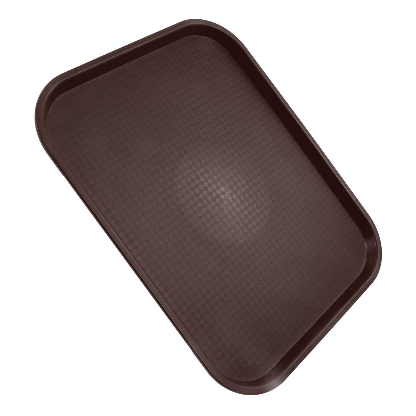 2Pcs Fast Food Tray Stackable Rectangular Light Weight Anti Slip PP Food Service Tray for Restaurants V1294-YM0523-3118220048513