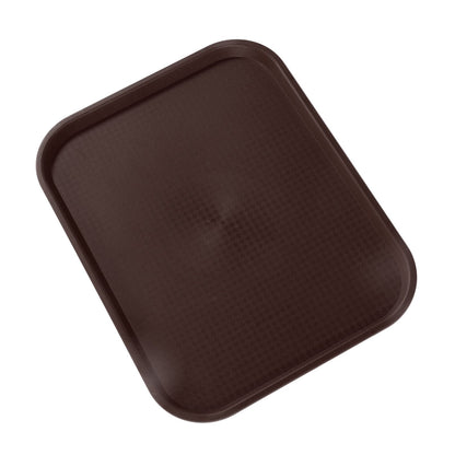 2Pcs Fast Food Tray Stackable Rectangular Light Weight Anti Slip PP Food Service Tray for Restaurants V1294-YM0523-3118220048513