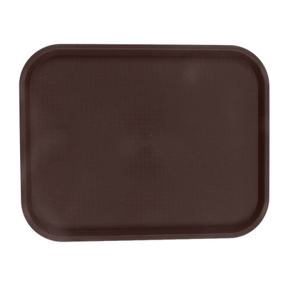 2Pcs Fast Food Tray Stackable Rectangular Light Weight Anti Slip PP Food Service Tray for Restaurants V1294-YM0523-3118220048513