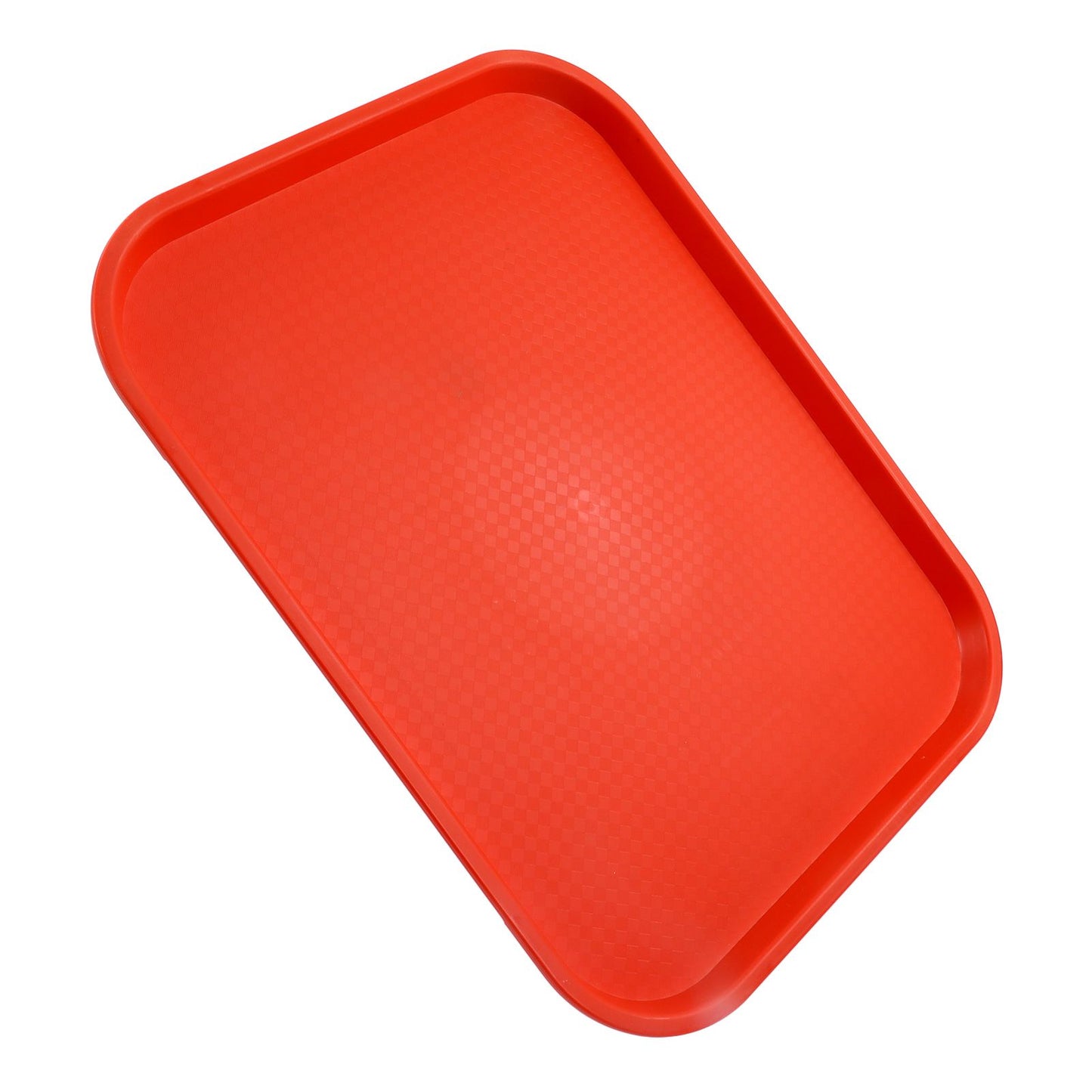 2Pcs Fast Food Tray Stackable Rectangular Light Weight Anti Slip PP Food Service Tray for Restaurants V1294-YM0523-3118220048514