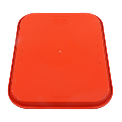 2Pcs Fast Food Tray Stackable Rectangular Light Weight Anti Slip PP Food Service Tray for Restaurants V1294-YM0523-3118220048514