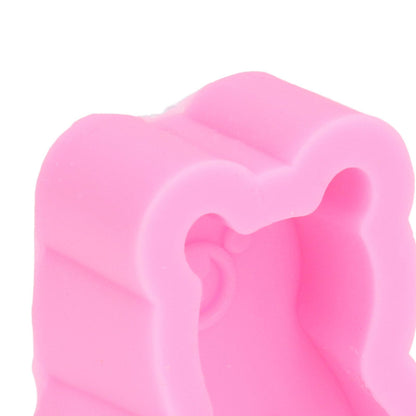 2Pcs Silicone Mold Cute Bear Shape Easy Demoulding Flexible Soft Baking Mold for DIY Cake Fondant Chocolate V1294-YM0523-3118220048811