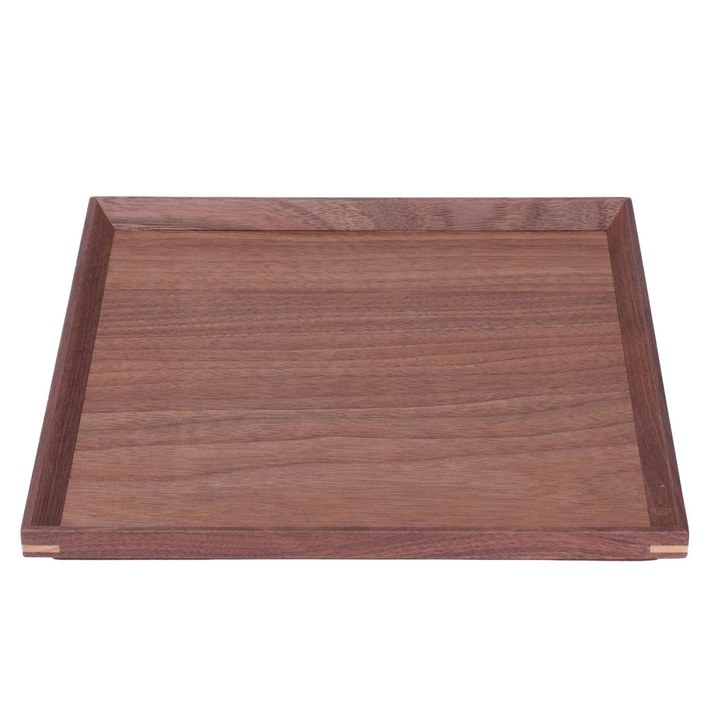 Wooden Tray Quadrate Shape Black Walnut Retro Classic Chinese Style Decorative Serving Tray for Tableware M V1294-YM0523-3118220049012