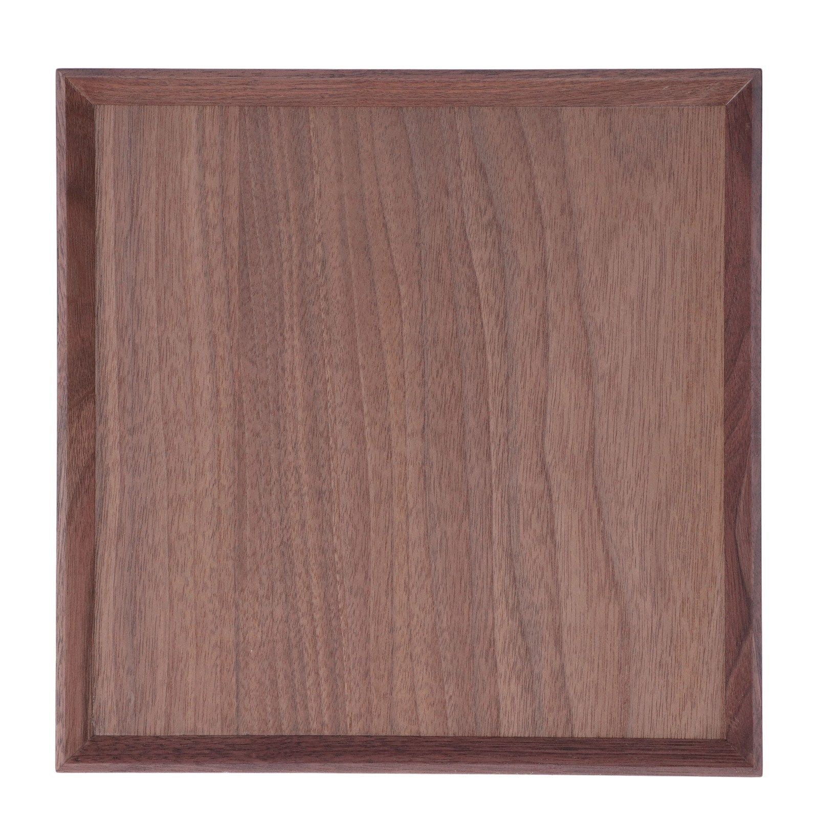 Wooden Tray Quadrate Shape Black Walnut Retro Classic Chinese Style Decorative Serving Tray for Tableware M V1294-YM0523-3118220049012