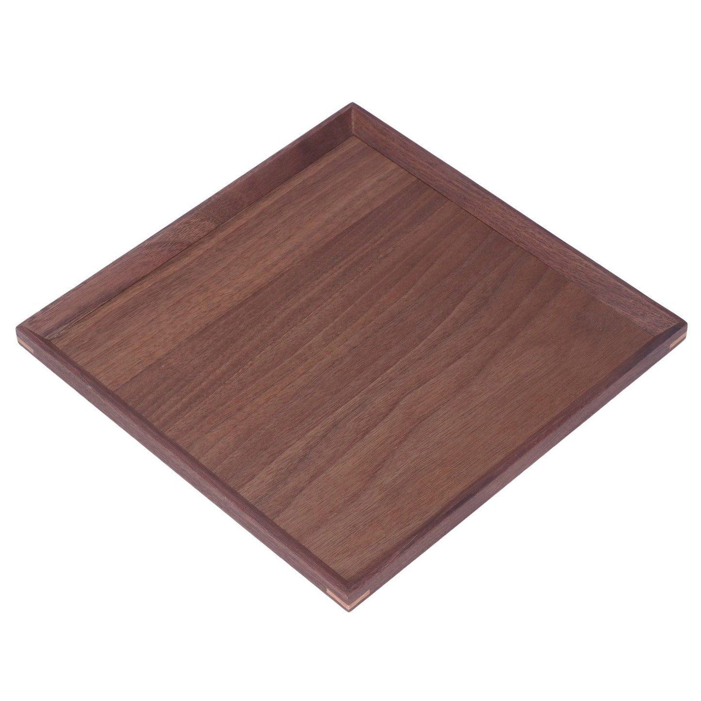 Wooden Tray Quadrate Shape Black Walnut Retro Classic Chinese Style Decorative Serving Tray for Tableware M V1294-YM0523-3118220049012