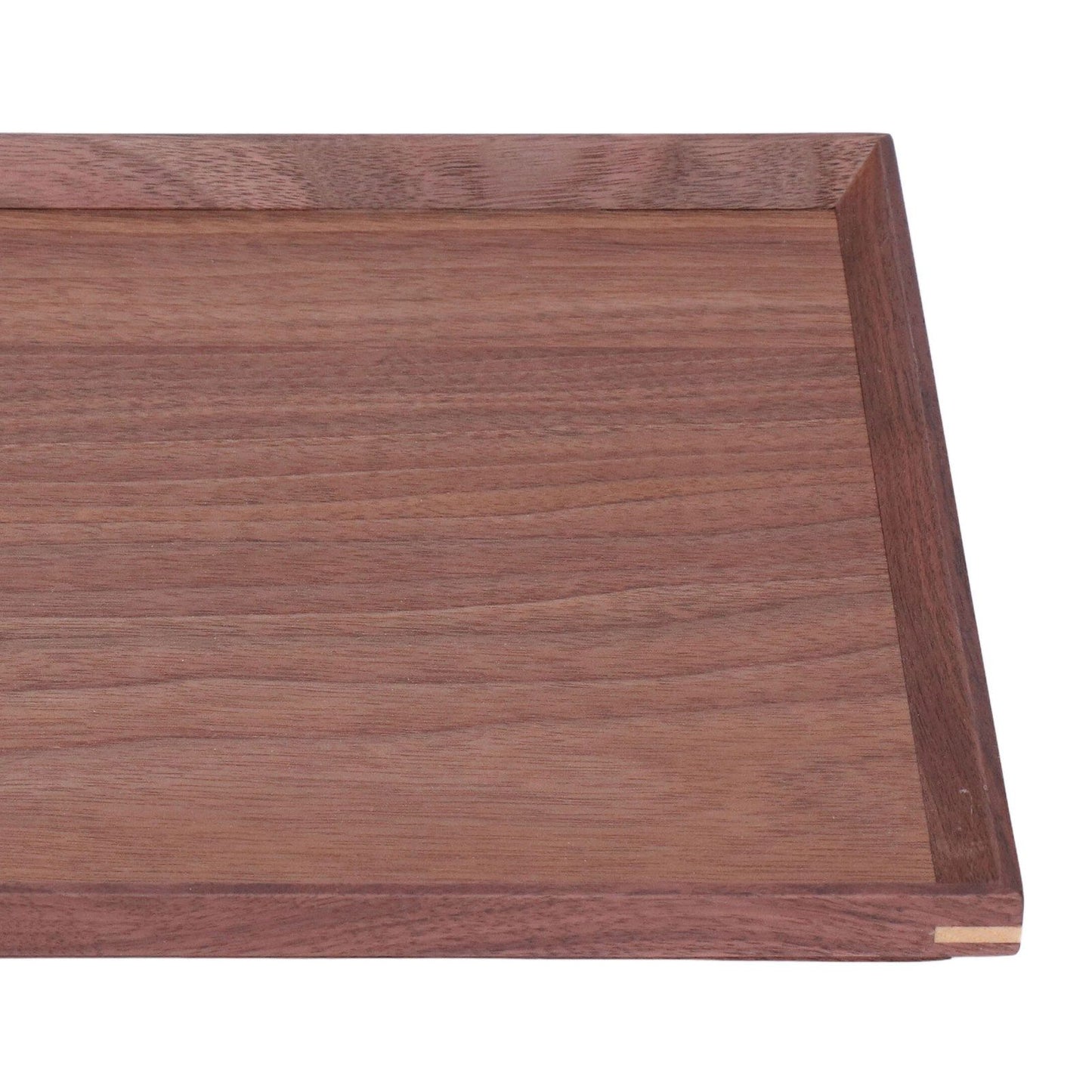 Wooden Tray Quadrate Shape Black Walnut Retro Classic Chinese Style Decorative Serving Tray for Tableware M V1294-YM0523-3118220049012