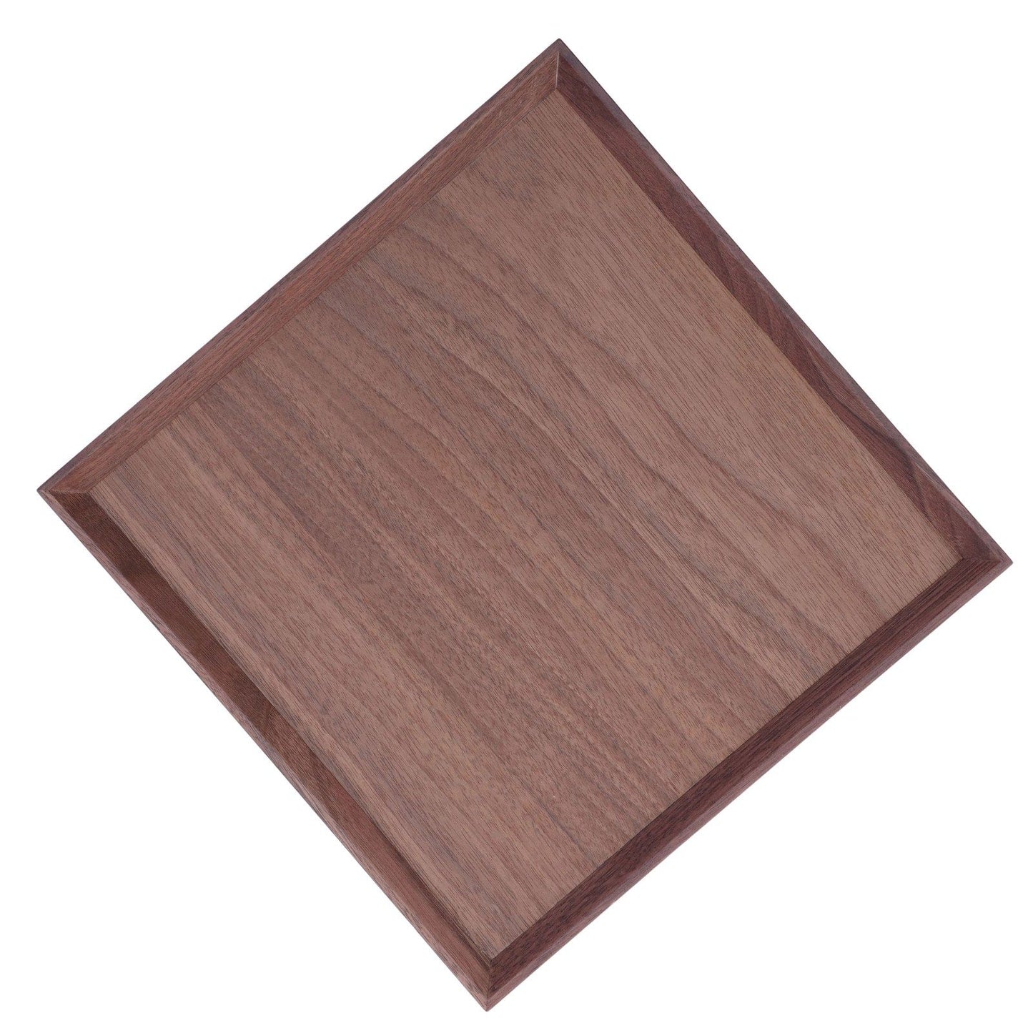 Wooden Tray Quadrate Shape Black Walnut Retro Classic Chinese Style Decorative Serving Tray for Tableware M V1294-YM0523-3118220049012