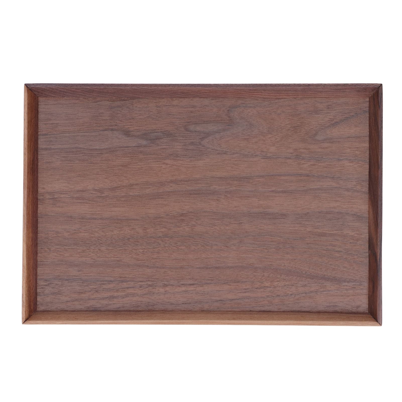 Walnut Wooden Tray Rectangle Serving Tray Tenon Structure Chinese For Tea Fruit Dessert Bread S V1294-YM0523-3118220049111
