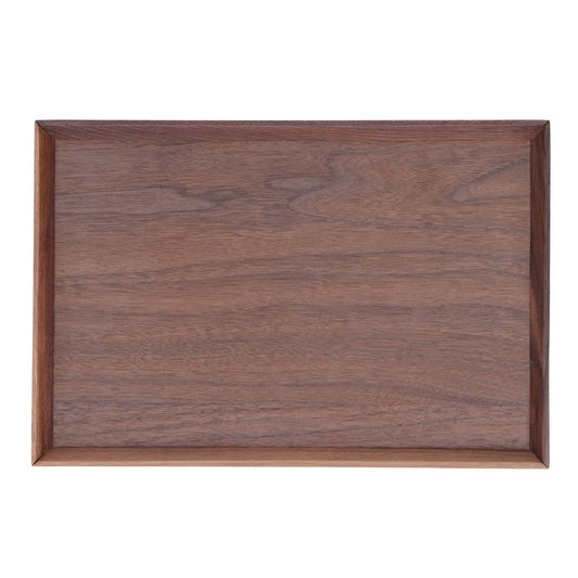 Walnut Wooden Tray Rectangle Serving Tray Tenon Structure Chinese For Tea Fruit Dessert Bread S V1294-YM0523-3118220049111
