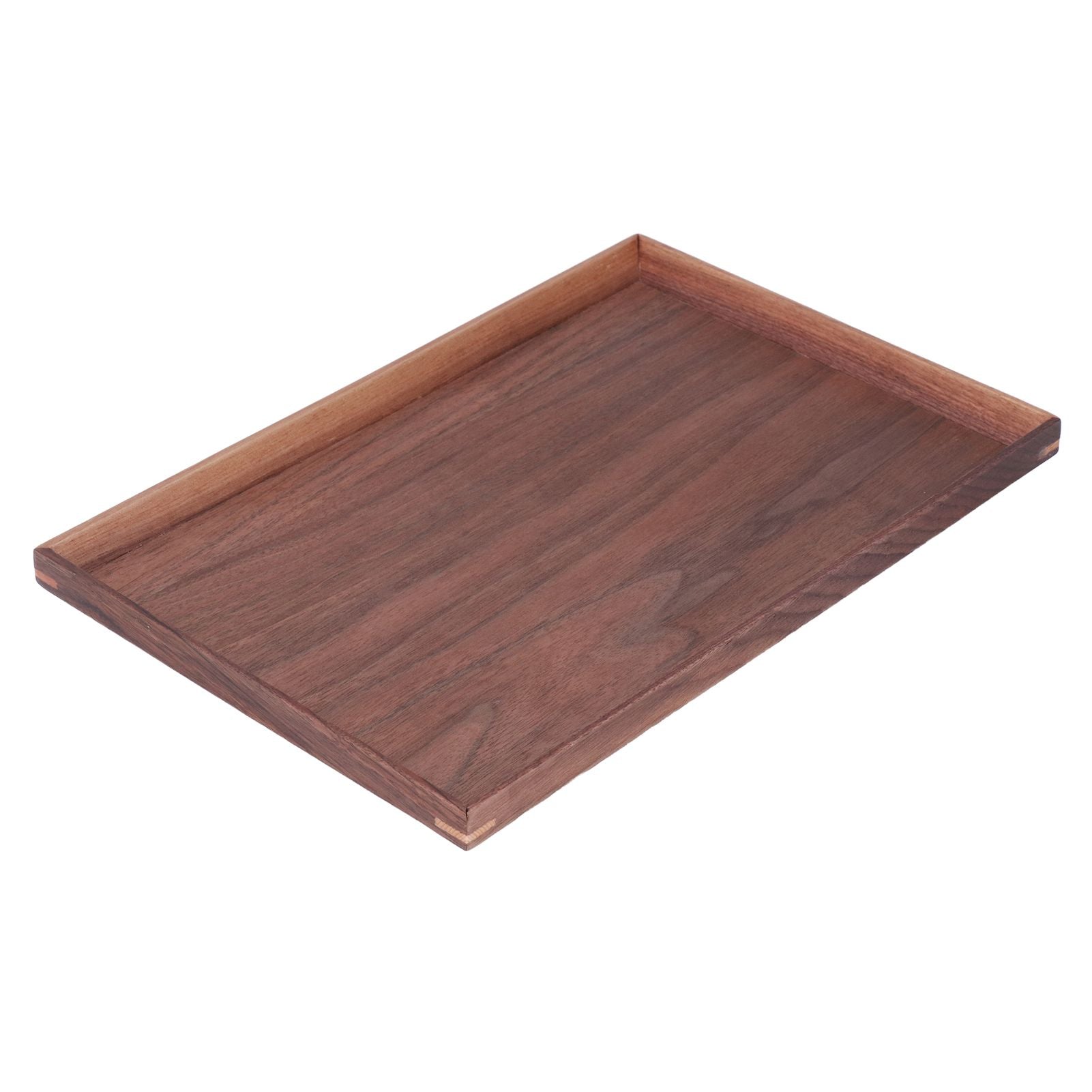 Walnut Wooden Tray Rectangle Serving Tray Tenon Structure Chinese For Tea Fruit Dessert Bread S V1294-YM0523-3118220049111