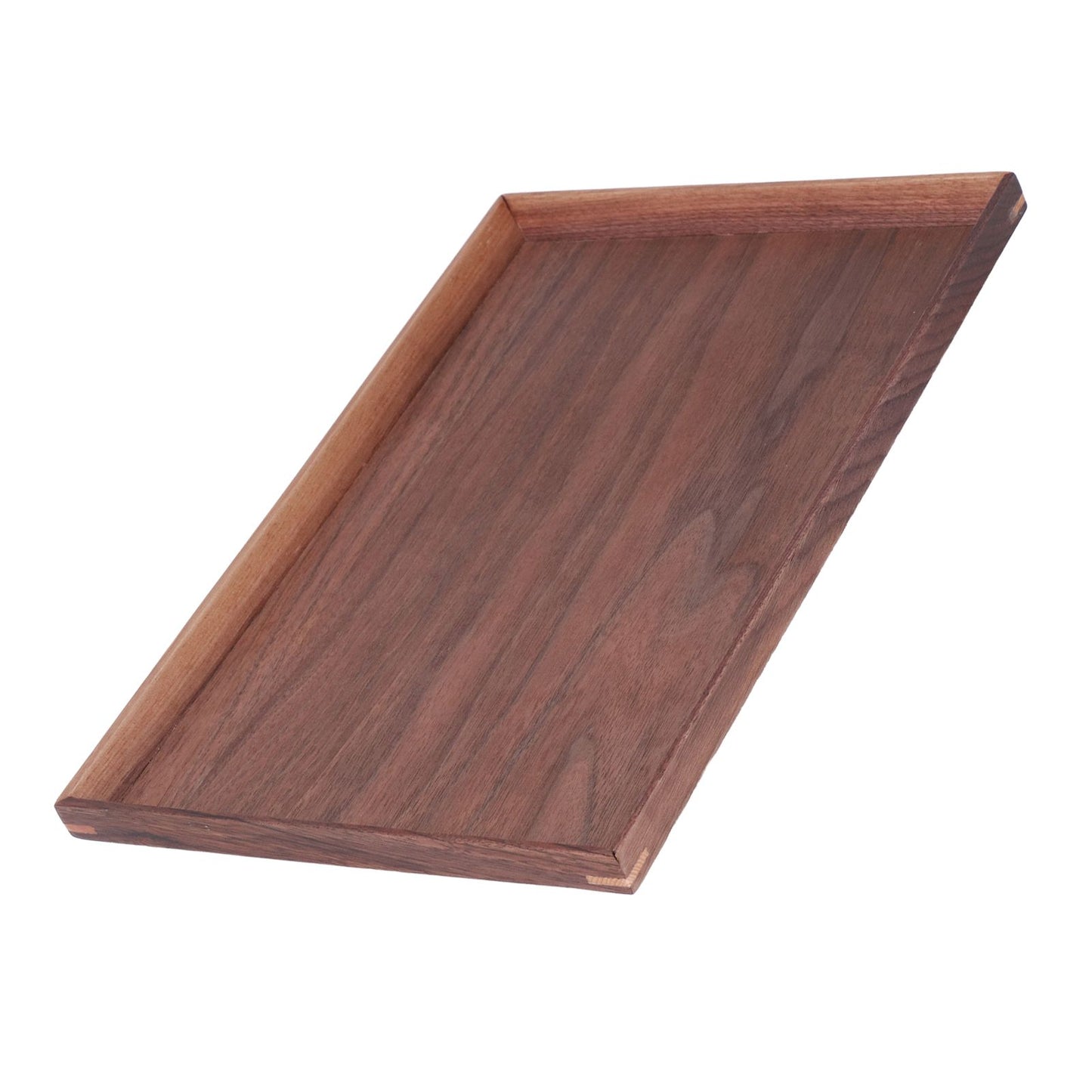 Walnut Wooden Tray Rectangle Serving Tray Tenon Structure Chinese For Tea Fruit Dessert Bread S V1294-YM0523-3118220049111
