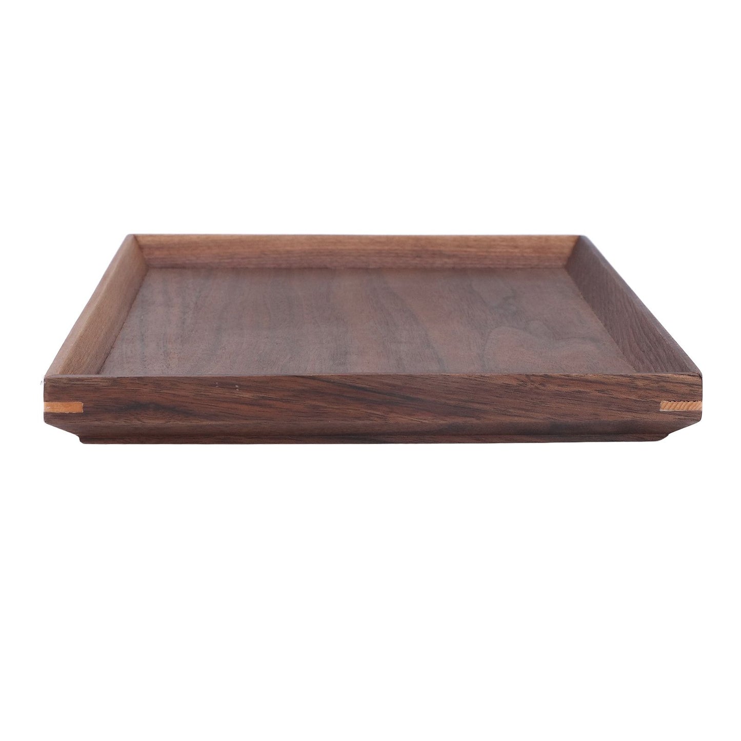 Walnut Wooden Tray Rectangle Serving Tray Tenon Structure Chinese For Tea Fruit Dessert Bread S V1294-YM0523-3118220049111