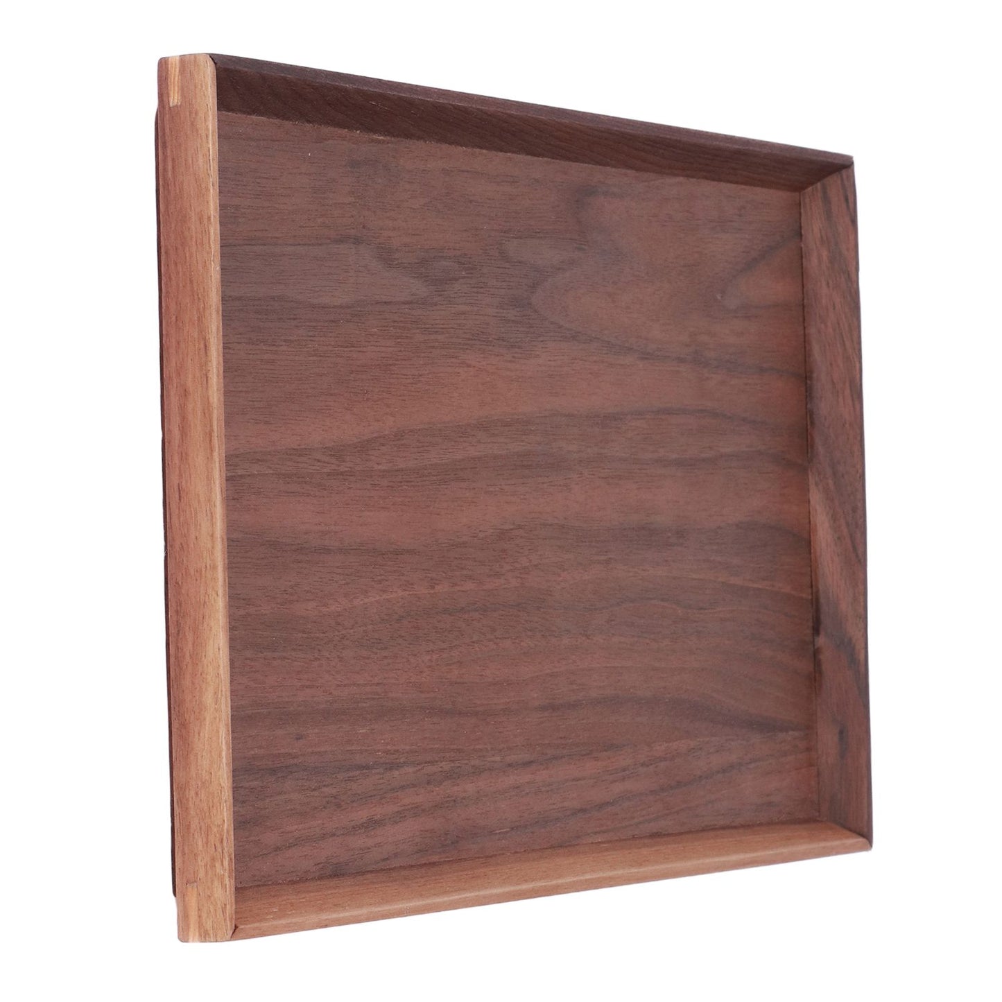 Walnut Wooden Tray Rectangle Serving Tray Tenon Structure Chinese For Tea Fruit Dessert Bread S V1294-YM0523-3118220049111