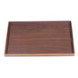 Walnut Wooden Tray Rectangle Serving Tray Tenon Structure Chinese For Tea Fruit Dessert Bread M V1294-YM0523-3118220049112