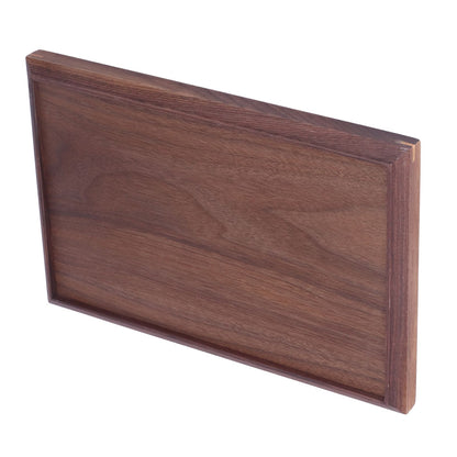 Walnut Wooden Tray Rectangle Serving Tray Tenon Structure Chinese For Tea Fruit Dessert Bread M V1294-YM0523-3118220049112