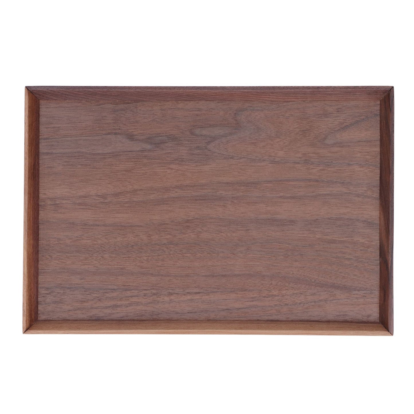 Walnut Wooden Tray Rectangle Serving Tray Tenon Structure Chinese For Tea Fruit Dessert Bread L V1294-YM0523-3118220049113