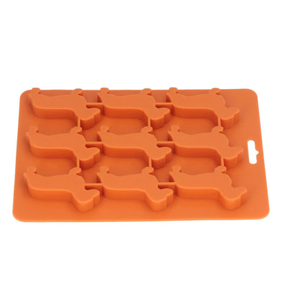 Silicone Ice Cube Trays Dog Shaped Silicone Ice Cube Mold for Chocolate Crayons Candles Yoghurt V1294-YM0523-3118220050411