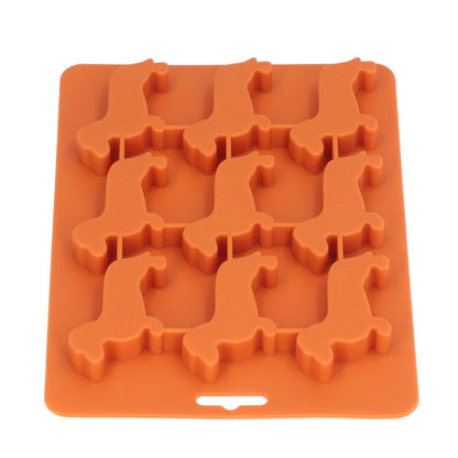 Silicone Ice Cube Trays Dog Shaped Silicone Ice Cube Mold for Chocolate Crayons Candles Yoghurt V1294-YM0523-3118220050411