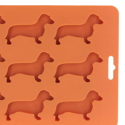 Silicone Ice Cube Trays Dog Shaped Silicone Ice Cube Mold for Chocolate Crayons Candles Yoghurt V1294-YM0523-3118220050411