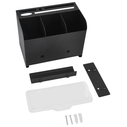 Stainless Steel Cutlery Utensil Holder Integrated Combination Wall Mounted Chopsticks Storage Rack with 4 V1294-YM0523-3118220050811