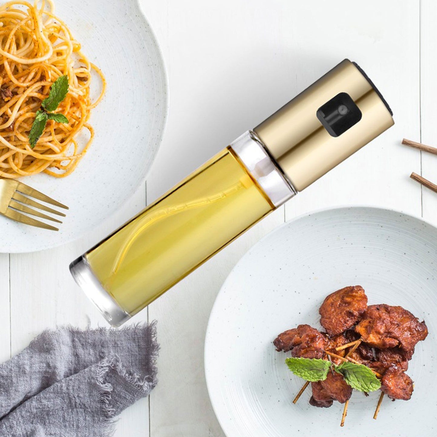 Oil Spray Bottle Versatile Olive Oil Sprayer Mister for Cooking Baking Roasting Grilling V1294-YM0523-3118220051411