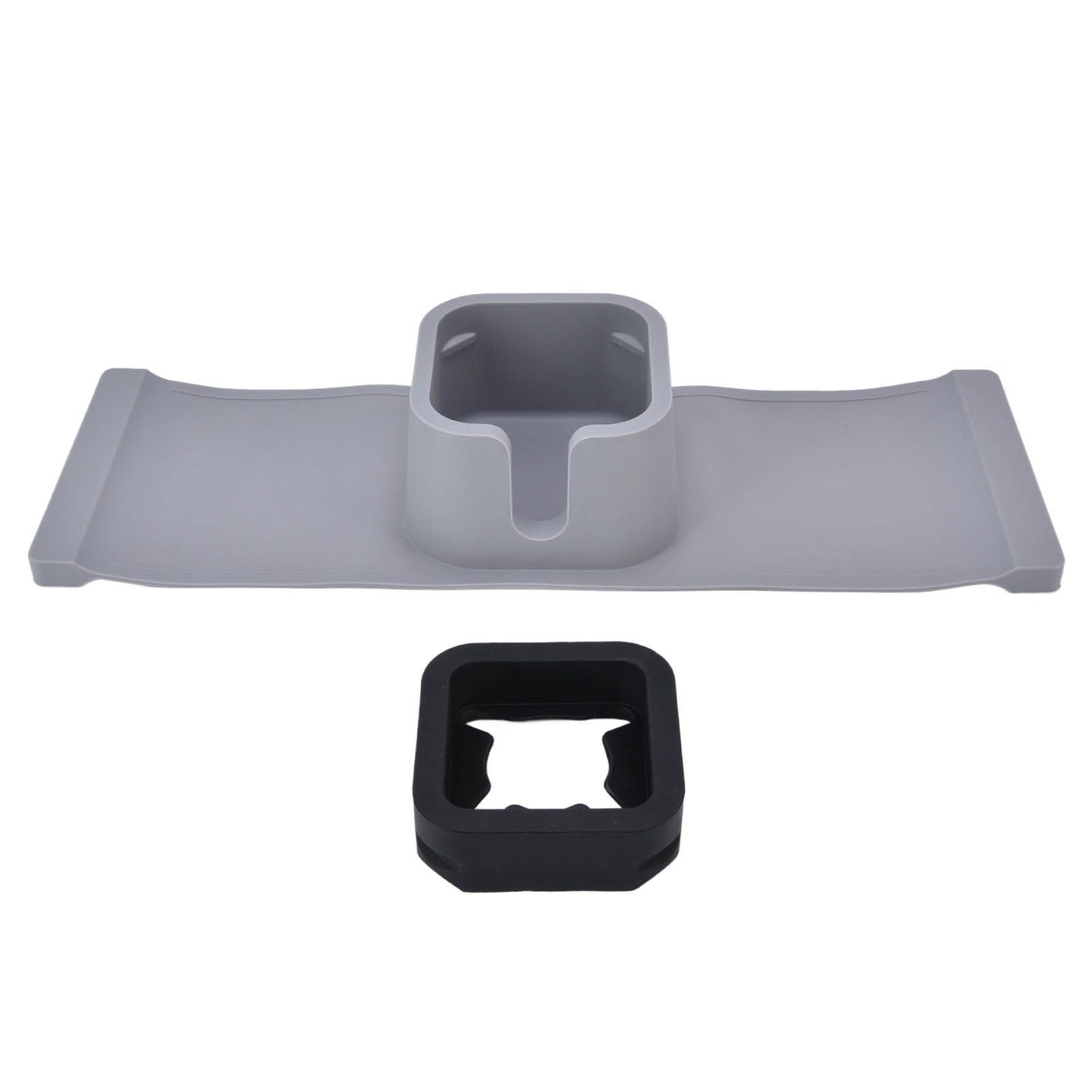 Cup Holder Couch Arm Cup Holder Sofa Arm Cup Tray Silicone Body for Living Room Balcony Gray V1294-YM0523-3118220051511