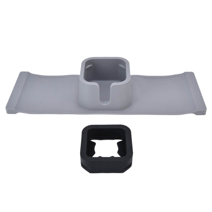 Cup Holder Couch Arm Cup Holder Sofa Arm Cup Tray Silicone Body for Living Room Balcony Gray V1294-YM0523-3118220051511