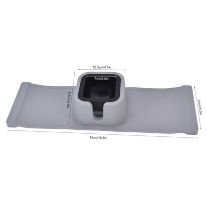 Cup Holder Couch Arm Cup Holder Sofa Arm Cup Tray Silicone Body for Living Room Balcony Gray V1294-YM0523-3118220051511