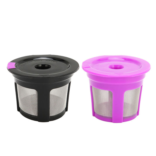2Pcs Coffee Capsule Reusable Refillable Plastic Coffee Pod Filter for Home Kitchen Shop V1294-YM0523-3118220053111