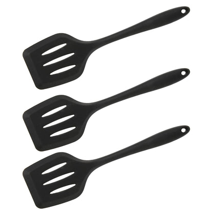3Pcs Silicone Spatula Easy Cleaning Odorless Food Grade Silicone Slotted Turner Spatula Multifunctional V1294-YM0523-3118220053211