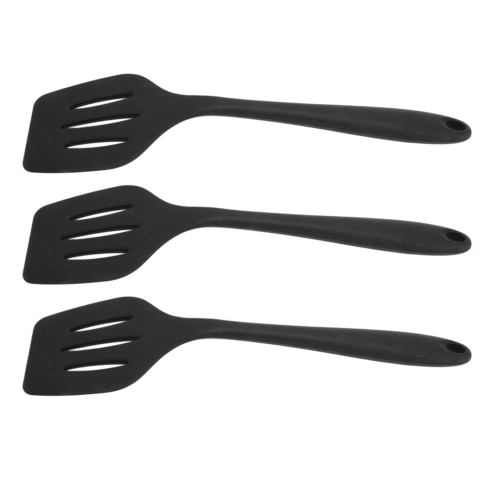 3Pcs Silicone Spatula Easy Cleaning Odorless Food Grade Silicone Slotted Turner Spatula Multifunctional V1294-YM0523-3118220053211