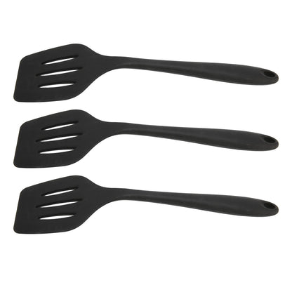 3Pcs Silicone Spatula Easy Cleaning Odorless Food Grade Silicone Slotted Turner Spatula Multifunctional V1294-YM0523-3118220053211