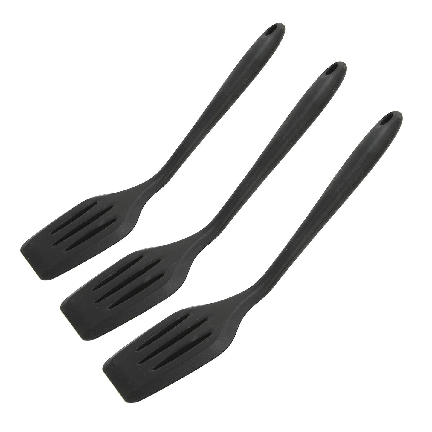 3Pcs Silicone Spatula Easy Cleaning Odorless Food Grade Silicone Slotted Turner Spatula Multifunctional V1294-YM0523-3118220053211