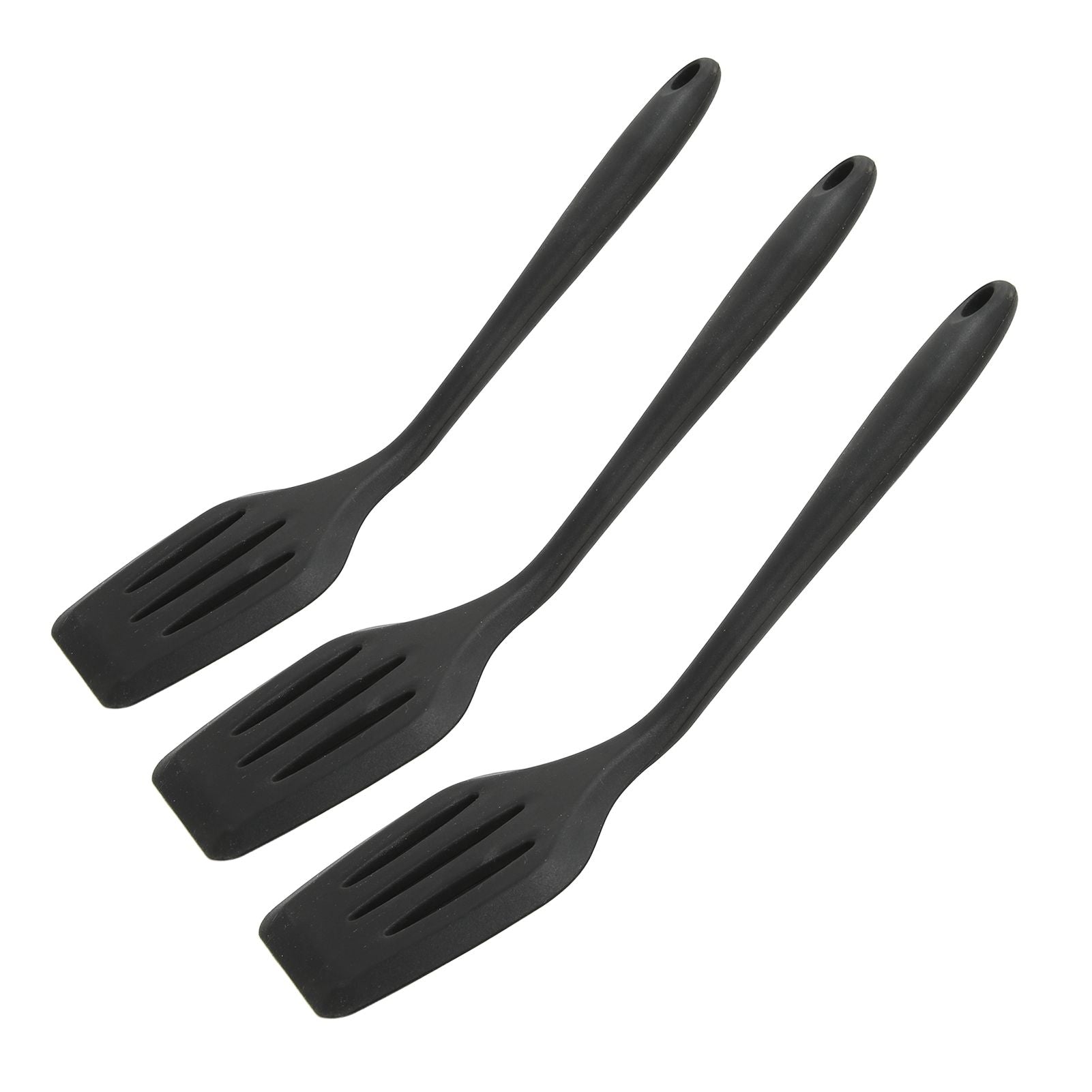 3Pcs Silicone Spatula Easy Cleaning Odorless Food Grade Silicone Slotted Turner Spatula Multifunctional V1294-YM0523-3118220053211