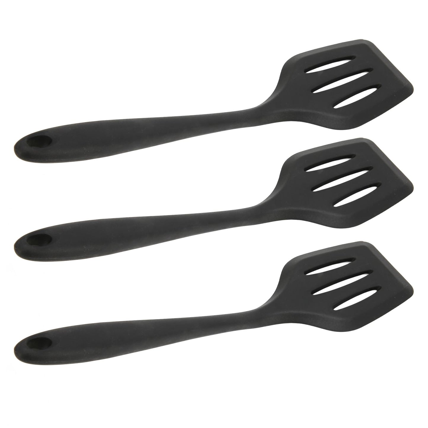 3Pcs Silicone Spatula Easy Cleaning Odorless Food Grade Silicone Slotted Turner Spatula Multifunctional V1294-YM0523-3118220053211