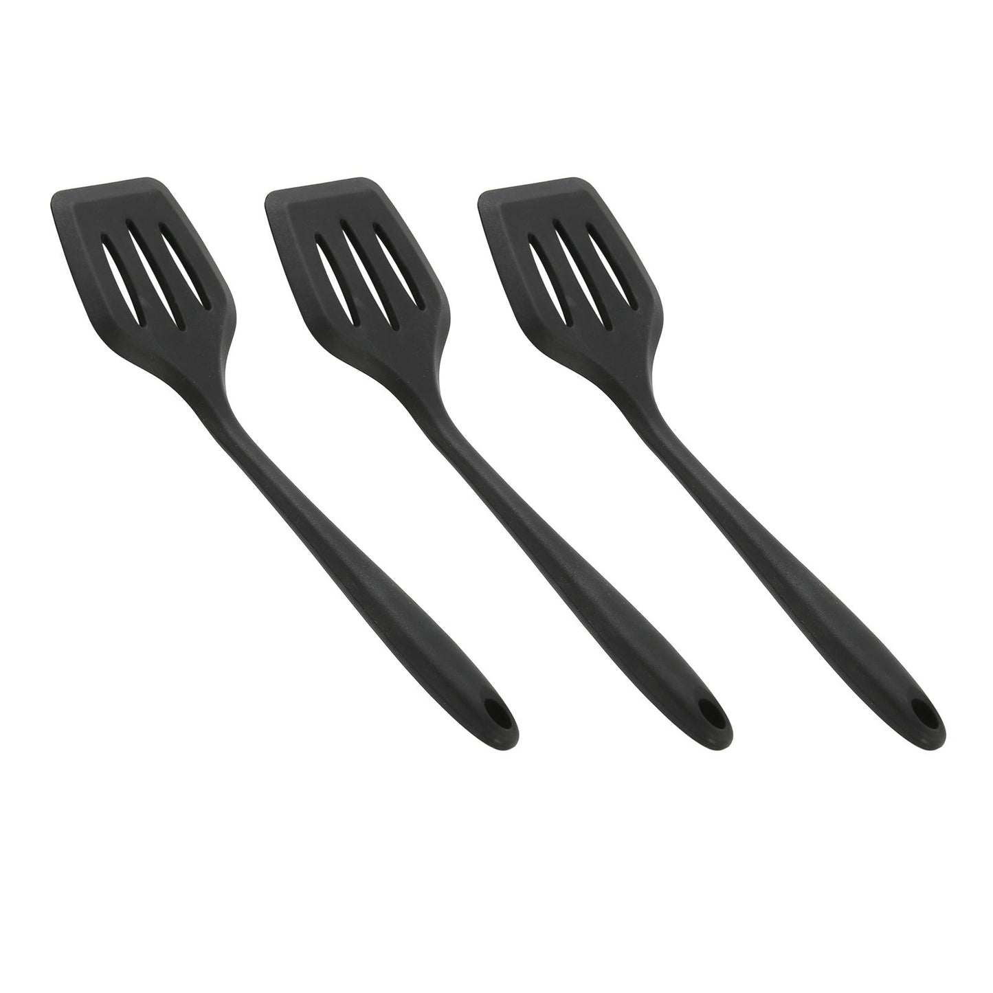 3Pcs Silicone Spatula Easy Cleaning Odorless Food Grade Silicone Slotted Turner Spatula Multifunctional V1294-YM0523-3118220053211