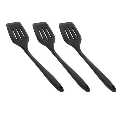 3Pcs Silicone Spatula Easy Cleaning Odorless Food Grade Silicone Slotted Turner Spatula Multifunctional V1294-YM0523-3118220053211
