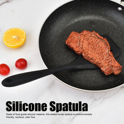 3Pcs Silicone Spatula Easy Cleaning Odorless Food Grade Silicone Slotted Turner Spatula Multifunctional V1294-YM0523-3118220053211