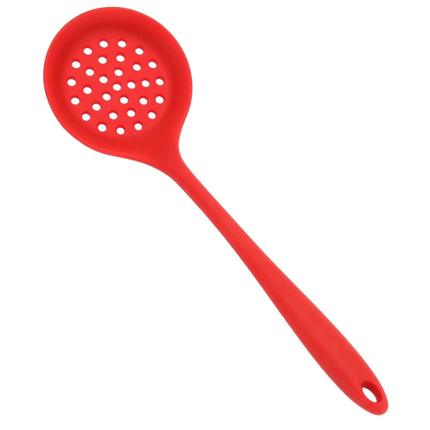 2Pcs Silicone Slotted Spoon Multifunction Soft Food Grade Silicone High Temperature Resistant Kitchen Ladle V1294-YM0523-3118220053411