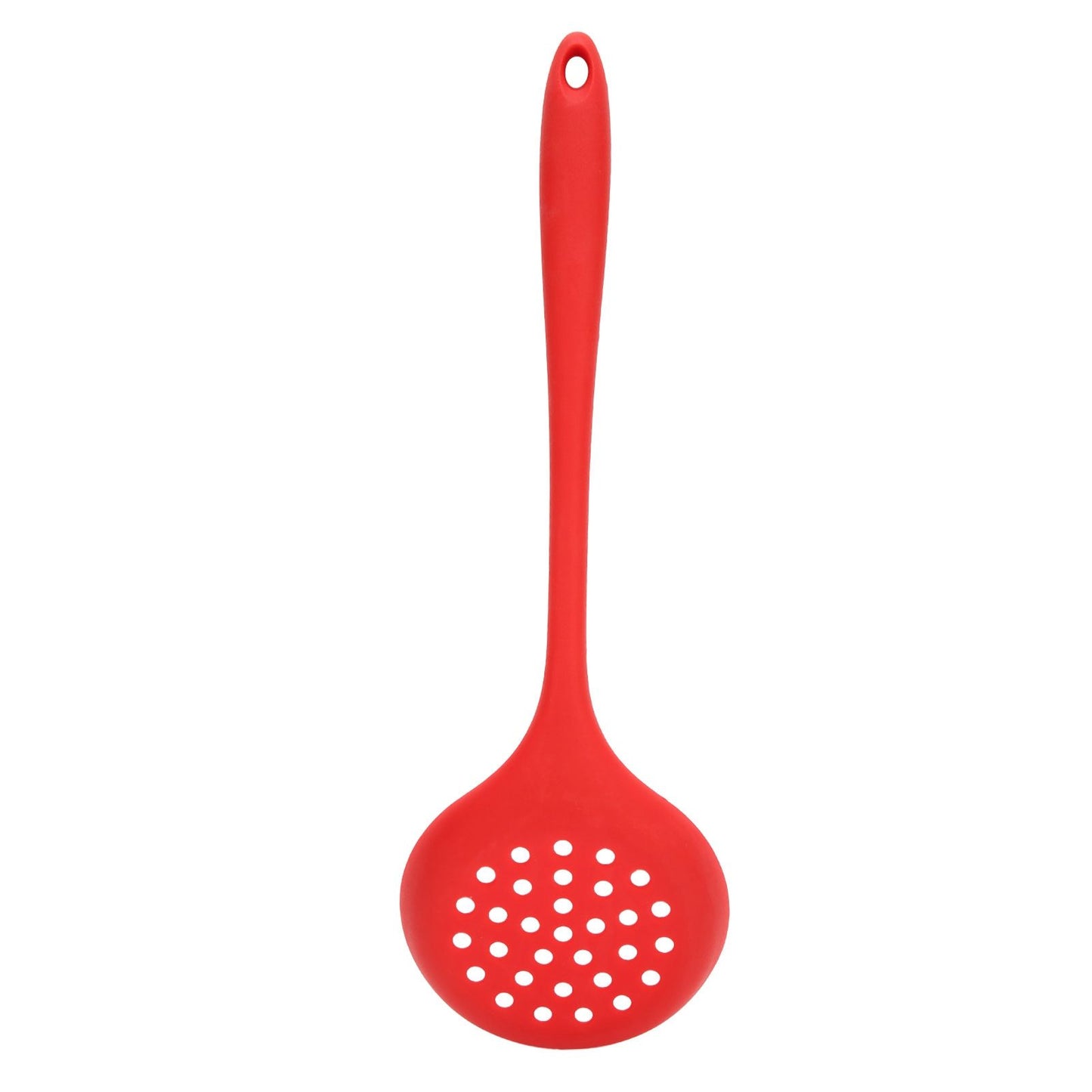 2Pcs Silicone Slotted Spoon Multifunction Soft Food Grade Silicone High Temperature Resistant Kitchen Ladle V1294-YM0523-3118220053411