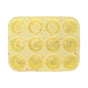 Silicone Baking Mold 12 Compartments Multipurpose Round Easter Egg Silicone Mold for Restaurant Kitchen V1294-YM0523-3118220054211