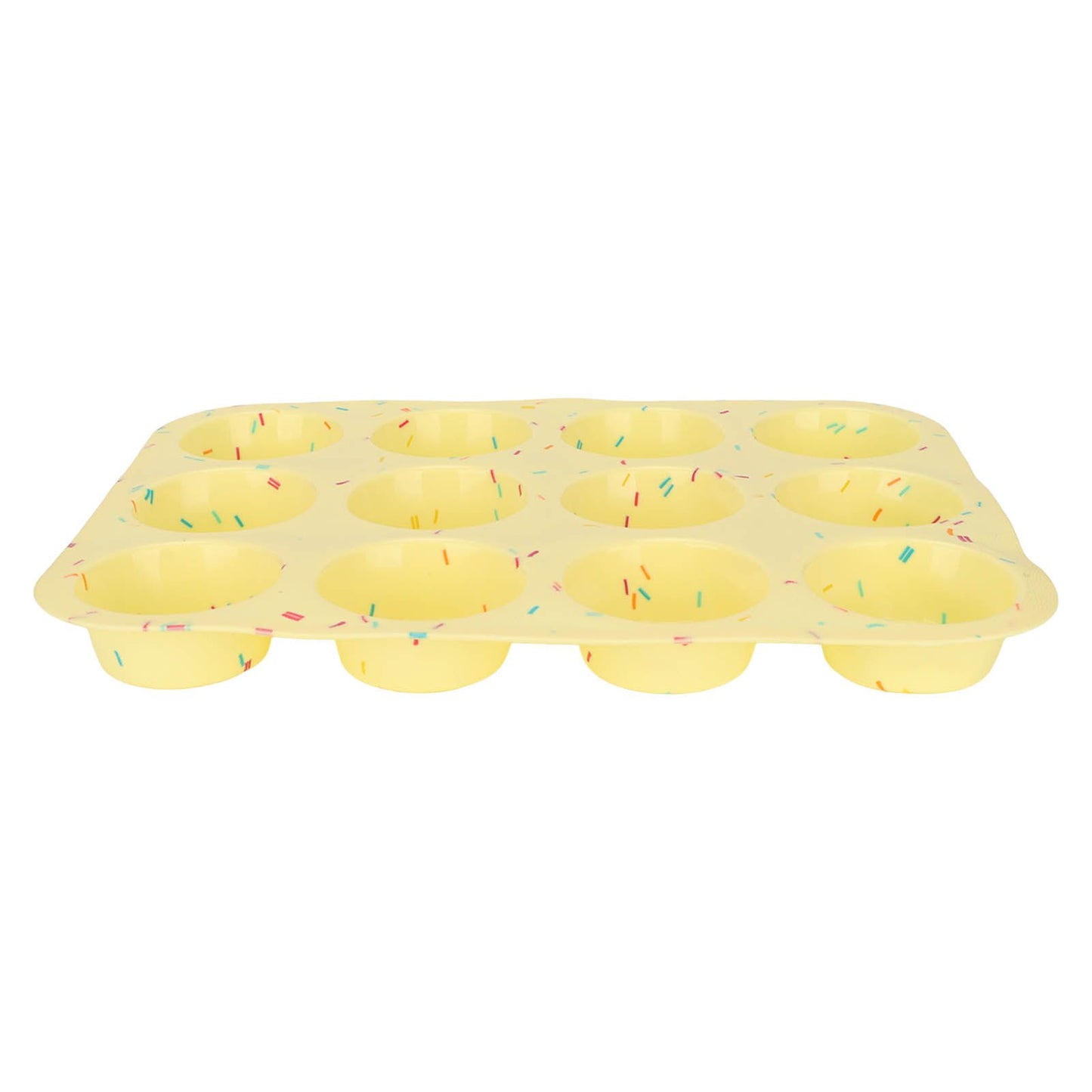 Silicone Baking Mold 12 Compartments Multipurpose Round Easter Egg Silicone Mold for Restaurant Kitchen V1294-YM0523-3118220054211