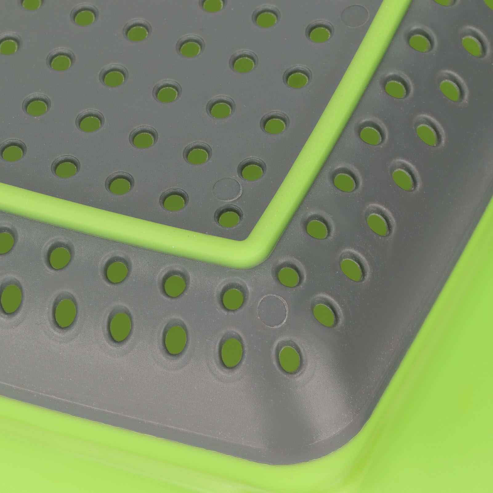 Folding Drain Basket Foldable Durable PP TPR Strong Bearing Draining Hole Vegetable Washing Basket for Fruit V1294-YM0523-3118220055511