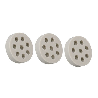 3Pcs Silicone Mold Raspberry Shape Easy Demoulding Flexible Soft Grey Baking Mold for DIY Cake Fondant V1294-YM0523-3118220056311