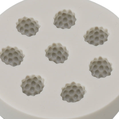 3Pcs Silicone Mold Raspberry Shape Easy Demoulding Flexible Soft Grey Baking Mold for DIY Cake Fondant V1294-YM0523-3118220056311