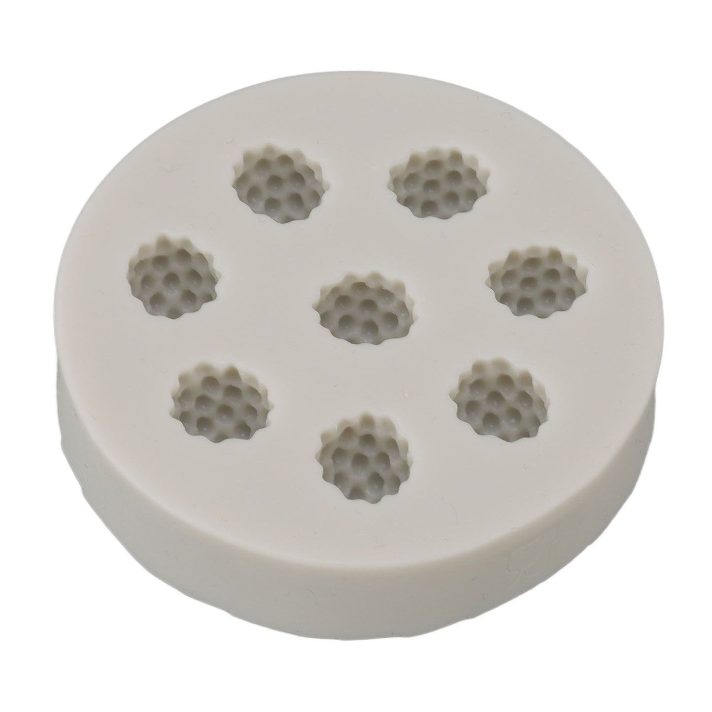3Pcs Silicone Mold Raspberry Shape Easy Demoulding Flexible Soft Grey Baking Mold for DIY Cake Fondant V1294-YM0523-3118220056311