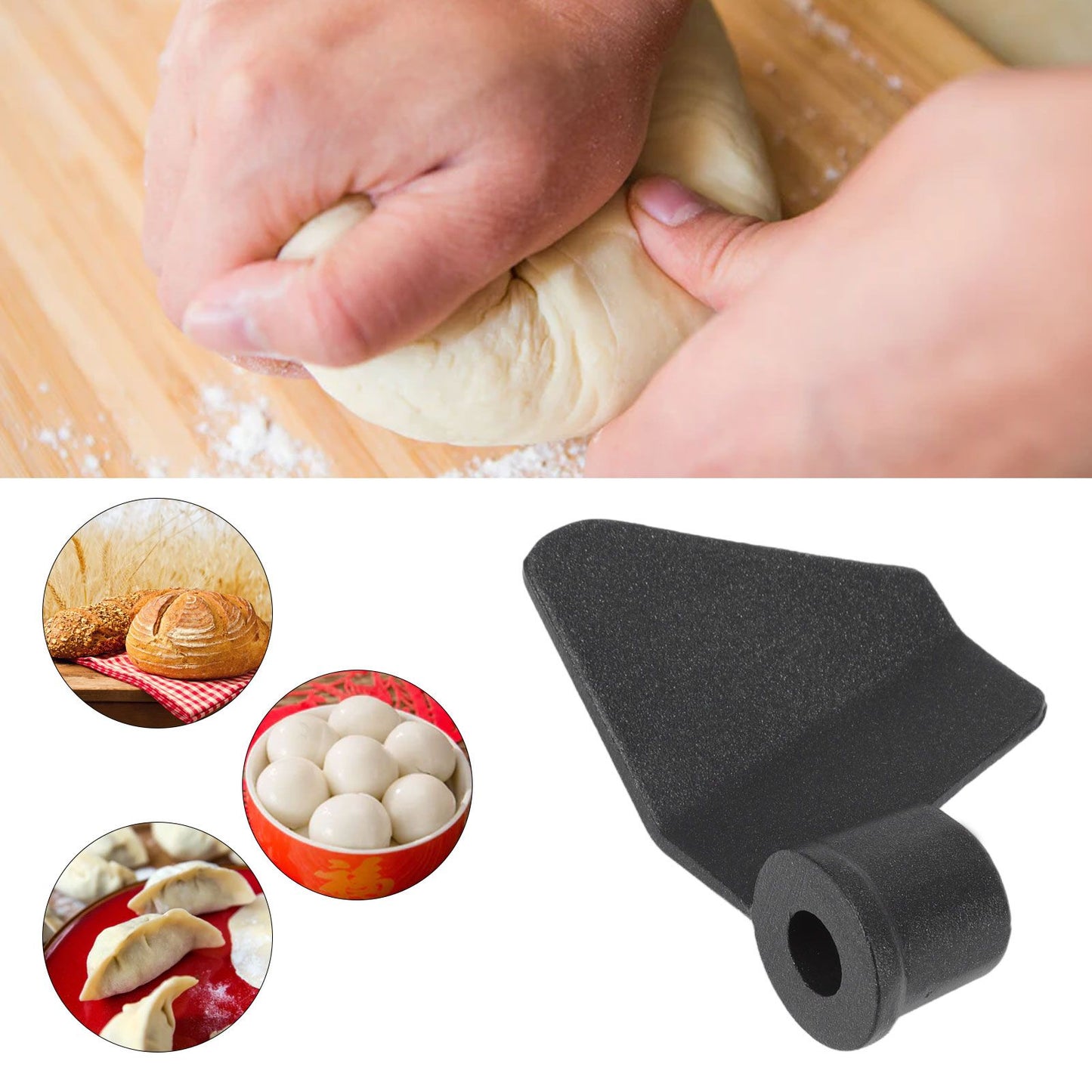 Bread Machine Paddle Non Stick Stainless Steel Breadmaker Mixing Blade Replacement Part for Home Kitchen V1294-YM0523-3118220059111