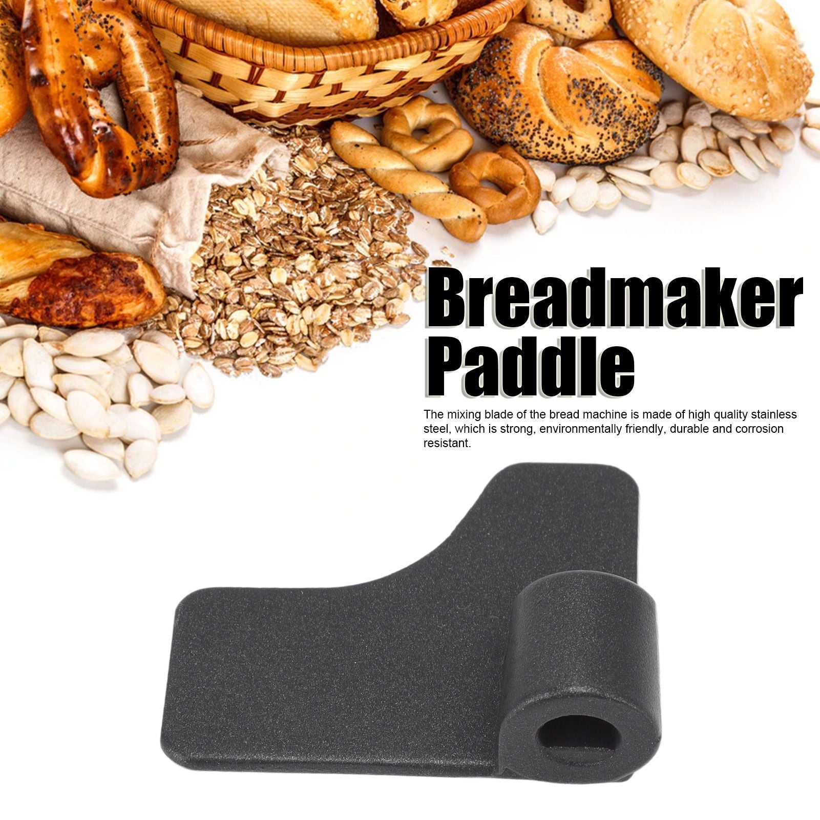 Bread Machine Paddle Non Stick Stainless Steel Breadmaker Mixing Blade Replacement Part for Home Kitchen V1294-YM0523-3118220059112